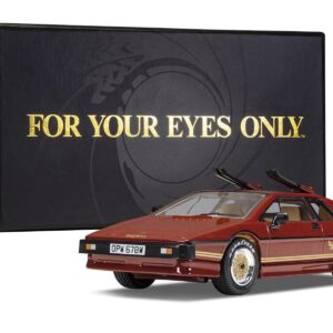 Lotus Esprit Turbo RHD (Right Hand Drive) Red Metallic James Bond 007 “For Your Eyes Only” (1981) Movie Diecast Model Car by Corgi