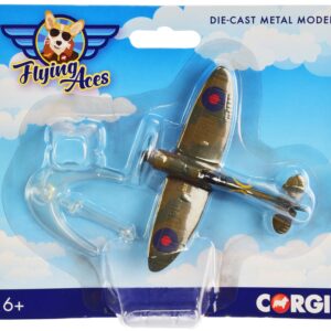 Supermarine Spitfire Fighter Aircraft “RAF” “Flying Aces” Series Diecast Model by Corgi