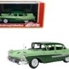 1958 Ford Fairlane 4 Door Seaspray Green and Silvertone Green Limited Edition to 240 pieces Worldwide 1/43 Model Car by Goldvarg Collection