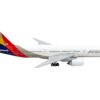 Boeing 777-200ER Commercial Aircraft “Asiana Airlines” White with Tail Graphics 1/400 Diecast Model Airplane by GeminiJets