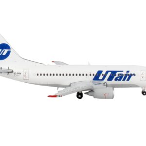 Boeing 737-500 Commercial Aircraft “UTair” White 1/400 Diecast Model Airplane by GeminiJets