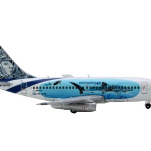 Boeing 737-200 Commercial Aircraft “Aviatsa Honduras” (HR-MRZ) White with Blue Graphics 1/400 Diecast Model Airplane by GeminiJets