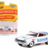 1967 Chevrolet Camaro White with Blue Stripes “Joie Chitwood’s Thrill Show: Legion of Worlds Greatest Daredevils” “Hobby Exclusive” Series 1/64 Diecast Model Car by Greenlight