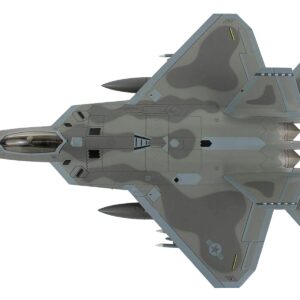 Lockheed F-22A Raptor Stealth Aircraft “3rd Fighter Wing 525th Fighter Squadron Elmendorf Air Force Base” (2011) United States Air Force “Air Power Series” 1/72 Diecast Model by Hobby Master