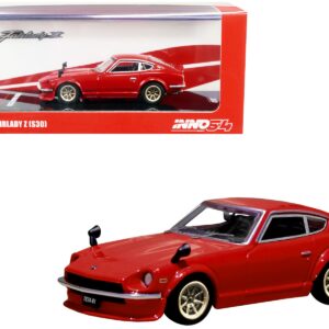 Nissan Fairlady Z (S30) RHD (Right Hand Drive) Red 1/64 Diecast Model Car by Inno Models