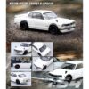 Nissan Skyline 2000 GT-R (KPGC10) RHD (Right Hand Drive) White 1/64 Diecast Model Car by Inno Models