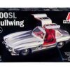 Skill 4 Model Kit Mercedes-Benz 300 SL Gullwing 1/16 Scale Model by Italeri