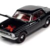 1962 Plymouth Savoy Max Wedge Silhouette Black with Red Interior “Classic Gold Collection” Series Limited Edition to 11880 pieces Worldwide 1/64 Diecast Model Car by Johnny Lightning