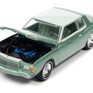 1979 Chevrolet Monte Carlo Firemist Green Metallic and Pastel Green “Muscle Cars U.S.A” Series Limited Edition 1/64 Diecast Model Car by Johnny Lightning