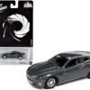 2002 Aston Martin V12 Vanquish Gray Metallic (James Bond 007) “Die Another Day” (2002) Movie “Pop Culture” Series 1/64 Diecast Model Car by Johnny Lightning