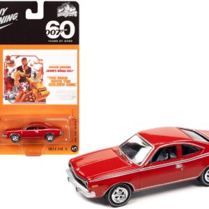 1974 AMC Hornet Red 007 James Bond “The Man with the Golden Gun” (1974) Movie “Pop Culture” 2022 Release 4 1/64 Diecast Model Car by Johnny Lightning