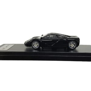 McLaren F1 Black 1/64 Diecast Model Car by LCD Models