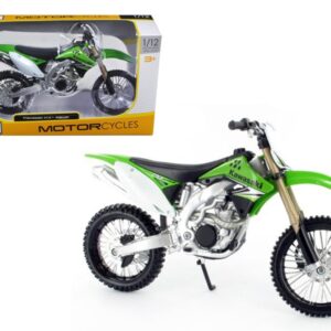 Kawasaki KX 450F Green 1/12 Diecast Motorcycle Model by Maisto