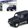 Mercedes Benz G63 (SDU) Midnight Blue Metallic 1ST Special Edition with Officer Figurine 1/64 Diecast Model Car by Era Car