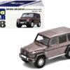 Mercedes Benz G63 (SDU) Dakota Brown Metallic with Officer Figurine 1/64 Diecast Model Car by Era Car