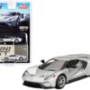 Ford GT Ingot Silver Metallic Limited Edition to 2400 pieces Worldwide 1/64 Diecast Model Car by True Scale Miniatures