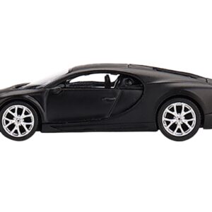 Bugatti Chiron Super Sport 300+ Matt Black Limited Edition to 6600 pieces Worldwide 1/64 Diecast Model Car by True Scale Miniatures