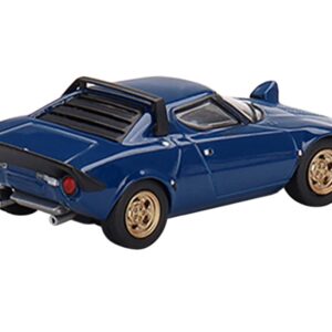 Lancia Stratos HF Stradale Bleu Vincennes Blue Limited Edition to 1800 pieces Worldwide 1/64 Diecast Model Car by True Scale Miniatures