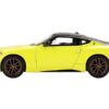 2023 Nissan Z Proto Spec Ikazuchi Yellow with Black Top Limited Edition to 3000 pieces Worldwide 1/64 Diecast Model Car by True Scale Miniatures