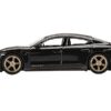 Porsche Taycan Turbo S Volcano Gray Metallic Limited Edition to 1800 pieces Worldwide 1/64 Diecast Model Car by True Scale Miniatures