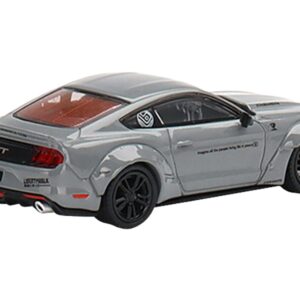 Ford Mustang LB-Works Gray “LB Performance” Limited Edition to 3600 pieces Worldwide 1/64 Diecast Model Car by True Scale Miniatures