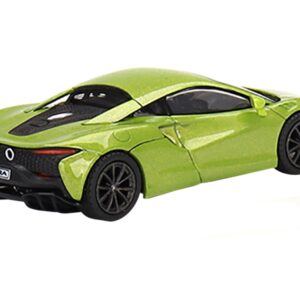 McLaren Artura Flux Green Metallic Limited Edition to 2040 pieces Worldwide 1/64 Diecast Model Car by True Scale Miniatures