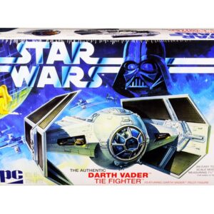 Skill 2 Model Kit Darth Vader’s Tie Fighter “Star Wars: Episode IV – A New Hope” (1977) Movie by MPC