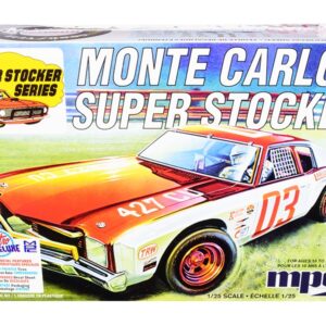 Skill 2 Model Kit 1971 Chevrolet Monte Carlo Super Stocker 1/25 Scale Model by MPC