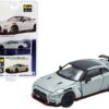 2020 Nissan GT-R (R35) RHD (Right Hand Drive) Nismo Gray with Carbon Top Limited Edition to 1200 pieces “Special Edition” 1/64 Diecast Model Car by Era Car