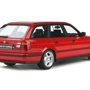 1994 BMW M5 E34 Touring Mugello Red Limited Edition to 3000 pieces Worldwide 1/18 Model Car by Otto Mobile