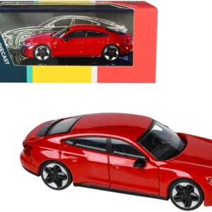 Audi RS e-tron GT Tango Red 1/64 Diecast Model Car by Paragon