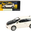 2001 Honda Civic Type R EP3 White with Carbon Hood 1/64 Diecast Model Car by Paragon Models