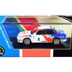 Mitsubishi Galant VR-4 #4 Monte Carlo Rally (1991) 1/64 Diecast Model Car by Paragon