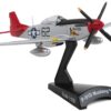 North American P-51D Mustang Fighter Aircraft #62 “Bunny” United States Army Air Force 1/100 Diecast Model Airplane by Postage Stamp