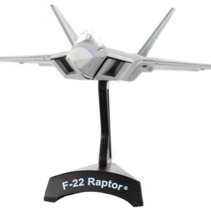 Lockheed Martin F-22 Raptor Fighter Aircraft “United States Air Force” 1/145 Diecast Model Airplane by Postage Stamp