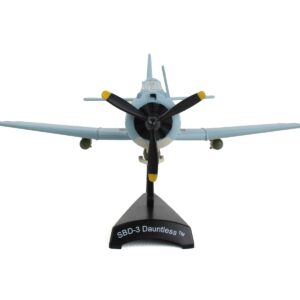 Douglas SBD-3 Dauntless Aircraft “41-S-13” United States Navy 1/87 Diecast Model Airplane by Postage Stamp