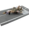 McDonnell Douglas F-15 Eagle Fighter Aircraft Desert Camouflage “United States Air Force” with Runway Section Diecast Model Airplane by Runway24