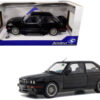 1990 BMW E30 Sport Evo Black 1/18 Diecast Model Car by Solido