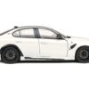 2022 Alfa Romeo Guilia GTA Blanco Trofeo White Metallic with Carbon Top 1/18 Diecast Model Car by Solido