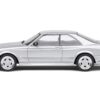 1990 Mercedes-Benz 560 SEC AMG WideBody Silver Metallic 1/43 Diecast Model Car by Solido