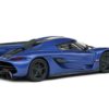 2021 Koenigsegg Jesko Imperial Blue Metallic 1/43 Diecast Model Car by Solido