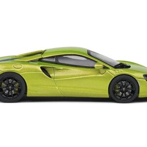 McLaren Artura Hybrid Supercar Light Green Metallic 1/43 Diecast Model Car by Solido