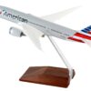 Boeing 787-8 Commercial Aircraft “American Airlines” (N800AN) Gray with Red and Blue Stripes (Snap-Fit) 1/200 Plastic Model by Skymarks