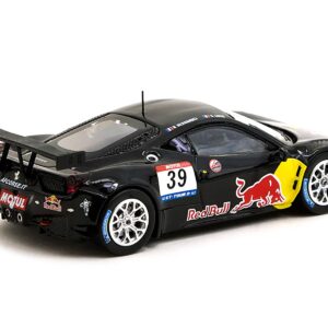 Ferrari 458 Italia GT3 #39 Sebastien Loeb – Bruno Hernandez “Red Bull” GT Tour (2011) “Hobby64” Series 1/64 Diecast Model Car by Tarmac Works