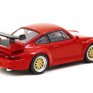 Porsche 911 GT2 Red with Red Interior “Collab64” Series 1/64 Diecast Model Car by Schuco & Tarmac Works