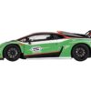 Lamborghini Huracan GT3 EVO2 “Squadra Corse” Presentation Version Green 1/18 Model Car by Top Speed