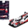 Toyota TS050 Hybrid #7 Mike Conway – Kamui Kobayashi – Jose Maria Lopez Toyota Gazoo Racing 3rd Place 24 Hours of Le Mans (2020) 1/64 Diecast Model Car by Sparky